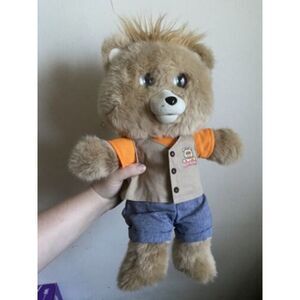 2017 Teddy Ruxpin Bluetooth Interactive Talking Bear w/LED Animated Eyes -Works